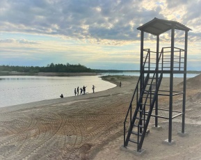 В Тарко-Сале открывают купальный сезон в парке Прибрежном